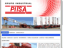 Tablet Screenshot of grupoindustrialpitsa.com